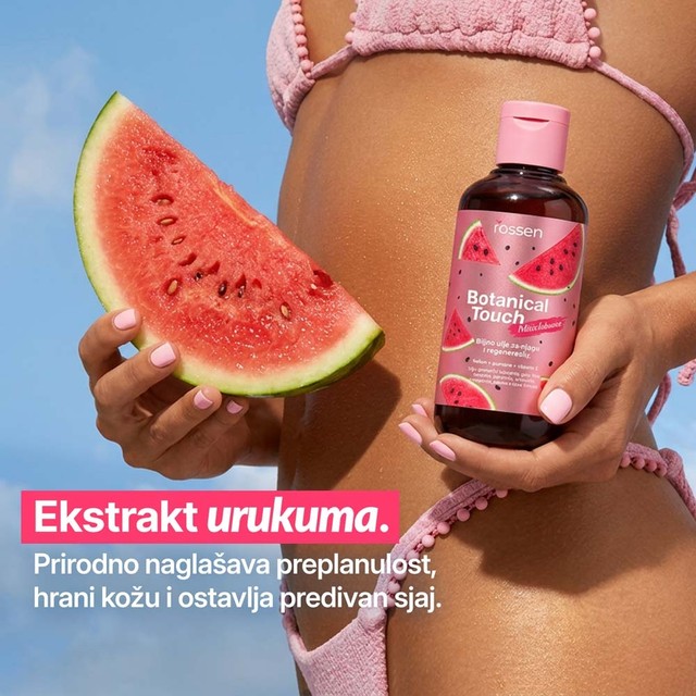 ŽENA-DRŽI-BOCU-I-LUBENICU